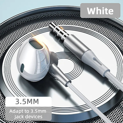 Type-C In-Ear Headphones with Volume and Bass Control