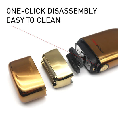 Professional cordless electric shaver