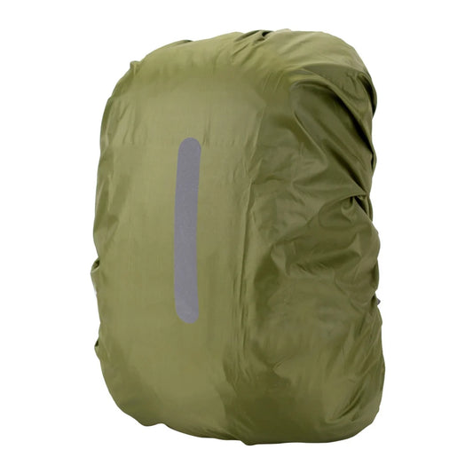 Reflective Waterproof Rain Cover Outdoor Sport Night Cycling Safety Light Raincover Case Bag Hiking 30-80L