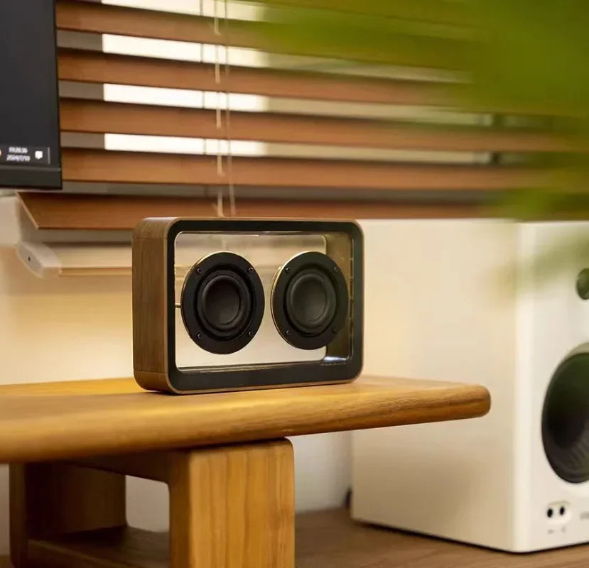 Wireless Bluetooth Speaker with Dual Speakers