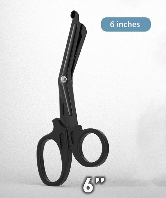 Stainless steel gauze scissors Trauma Gauze Cutter Emergency First Aid Shear Outdoor   Paramedic Bandage Medical Scissors