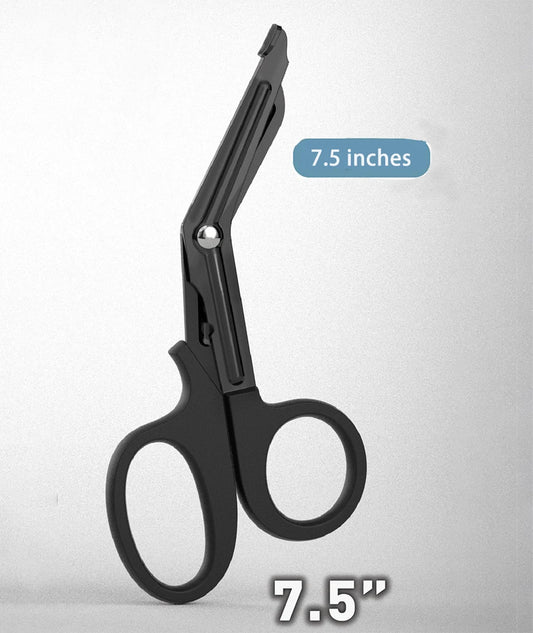 Stainless steel gauze scissors Trauma Gauze Cutter Emergency First Aid Shear Outdoor   Paramedic Bandage Medical Scissors