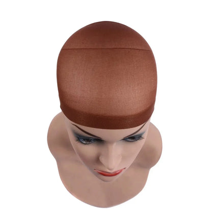 2 pcs/ Pack Wig Caps Hair NetS Weave  Hairnets Wig Nets Stretch Mesh Caps Stocking Caps  for Making Wigs Free Size
