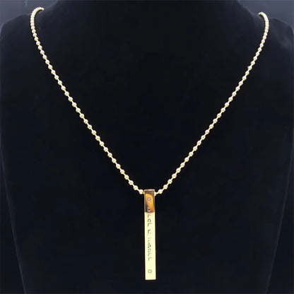 Jewish Hexagram Stainless Steel Chain Necklace Star of David Israel Necklaces Mezuzah Religion Amulet Jewelry collier NXHA194S02