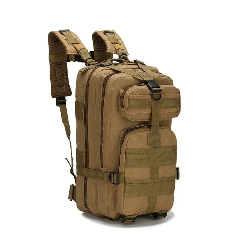 Outdoor 3P Tactical Backpack 30L First Aid Bag Sport Trekking Hiking Camping Hunting Knapsack Climbing Riding Training Rucksack