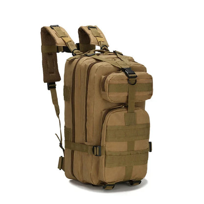 Outdoor 3P Tactical Backpack 30L First Aid Bag Sport Trekking Hiking Camping Hunting Knapsack Climbing Riding Training Rucksack