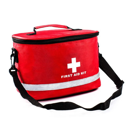 Household portable travel large medical first aid kit portable box storage bag suitcase   nylon small backpack pouch essential