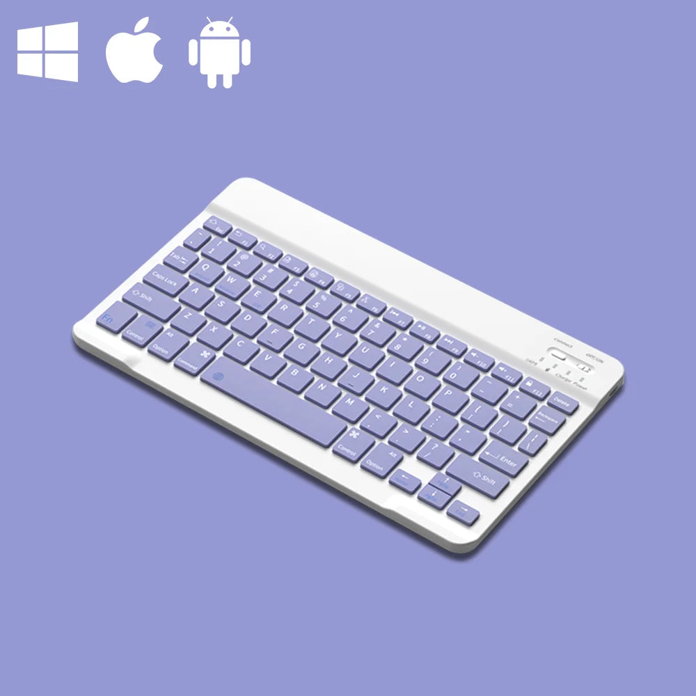 For iPad Mini Keyboard For Android iOS Windows Bluetooth Wireless Keyboard For Samsung Apple Phone Tablet Keyboard and Mouse
