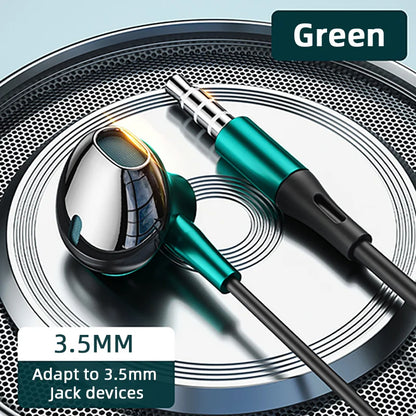 Type-C In-Ear Headphones with Volume and Bass Control