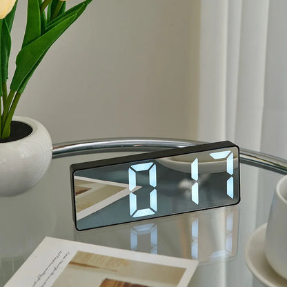 Creative LED Digital Alarm Clock Electronic Digital Alarm Clock Digital Clock Table Clock Room Desk Decor Exquisite Home Decor