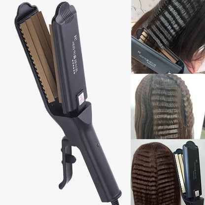 Ceramic curling iron for cute hairstyles