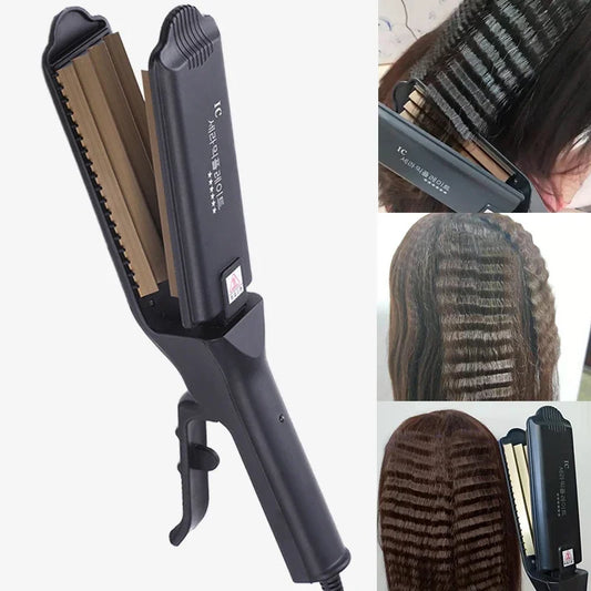 Ceramic curling iron for cute hairstyles