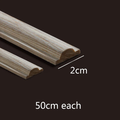 Wood Applique Corner Natural Floral Wood Carved Figurine Craft Home Decoration Accessories Background Wall Decoration Decal