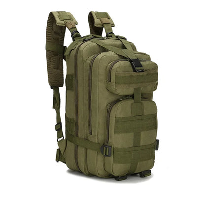 Outdoor 3P Tactical Backpack 30L First Aid Bag Sport Trekking Hiking Camping Hunting Knapsack Climbing Riding Training Rucksack