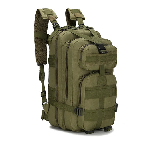 Outdoor 3P Tactical Backpack 30L First Aid Bag Sport Trekking Hiking Camping Hunting Knapsack Climbing Riding Training Rucksack